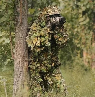 Jungle camouflage clothes.