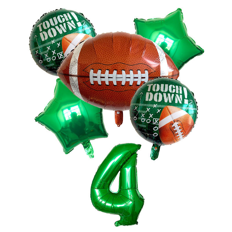 Themed Football Balloons